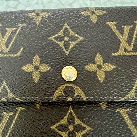 Louis Vuitton Monogram Portefeuille  Sarah long Wallet - Picture 16 of 16